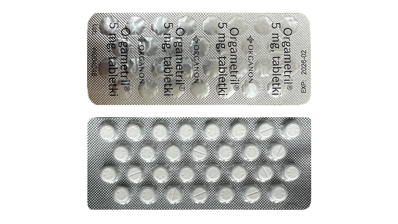 Ulotka leku opóźniającego miesiączkę Orgametril - Klinika Dla Kobiet
